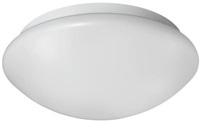 Stropné svietidlo Fury, 1x biele PVC tienidlo, w