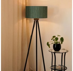 Brilagi - Stojacia lampa BOSTON ROLLER 1xE27/15W/230V zelená/zlatá