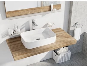 Ravak XJX01155002 - Umývadlo na dosku CERAMIC SLIM 55 x 37 cm keramika/biela