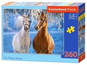 4799 Puzzle Castorland - Winter Horses 260 dielikov