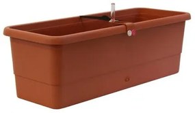 Gardenico Samozavlažovací truhlík Smart Systém Gardenie terakota, 80 cm, 80 cm