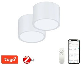 RONDATE SADA | IMMAX NEO | Biele smart LED stropné svietidlo