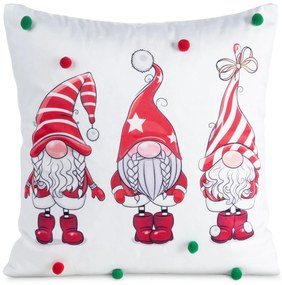 VIANOČNÁ GOBELÍNOVÁ DEKORAČNÁ OBLIEČKA NA VANKÚŠ GOBLIN 45X45 CM VZOROVANÁ