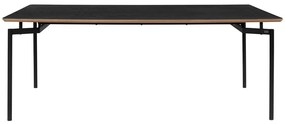 Čierny jedálenský stôl 100x200 cm Alto – Støraa
