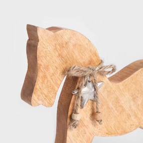 Vianočná dekorácia MANGOS hojdací koník 711510