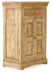 furniture-nabytek.cz - Masívna komoda z mangového dreva, lakovaná, prírodná farba – 75×46×114 cm