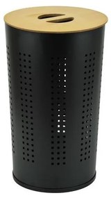 Kôš na bielizeň 46 l čierny