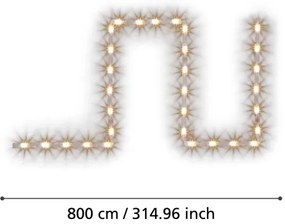 Eglo 99687 - LED RGBW Stmievateľný pásik 8m LED/24W/24/230V 2700-6500K