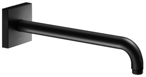 KEUCO Edition 300 sprchové rameno, dĺžka 312 mm, čierna matná, 53088370302