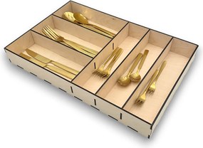 usporadejto.cz Príborník VASKY, 30 x 45,5 x 6 cm