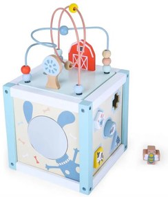 Drevená vzdelávacia kocka, Ecotoys