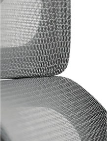Kancelárska stolička sivá KA-K2080 GREY