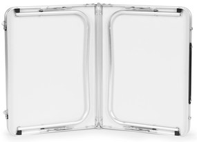 MultiGarden Turistický skladací stolík 60x40 cm - čierna MultiGarden