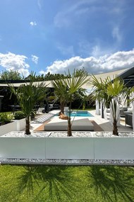 Hrantík MAXI, sklolaminát, šírka 100 cm, biely mat