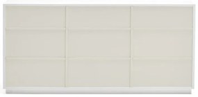 Biely príborník Teulat Doric, šírka 150 cm