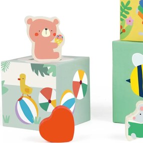 Puzzle Box Cube – Lesná pyramída 10 dielov