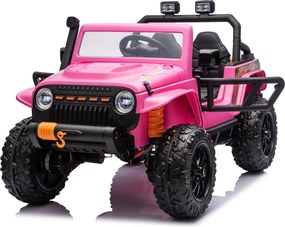 Ramiz Auto Jeep Monster ružové