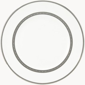 Plytký tanier z jemného kostného porcelánu Vera Wang Lace