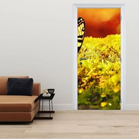 Fototapeta na dvere - Motýle (95x205cm)