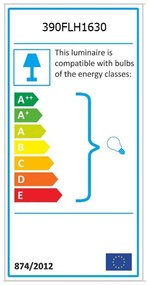 Závesné svietidlo v antracitovo-zlatej farbe s textilným tienidlom ø 32 cm Barette – Opviq lights