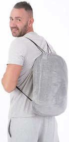 Baránková mikina mikroplyš – Laura svetlo sivá veľkosť L