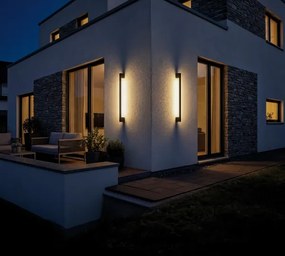Kanlux 45872- LED Vonkajšie nástenné svietidlo YALTE LED/8,5W/230V 3000/4000/6500K IP54 čierne