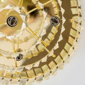 Brilagi - LED krištáľové stropné svietidlo MOZART 5xE14/40W/230V zlaté