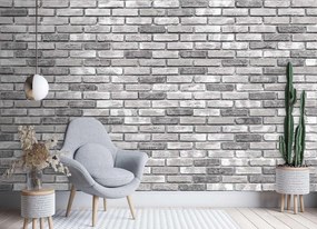 Gario Fototapeta Stará sivá tehlová stena Materiál: Vliesová, Rozmery: 300 x 210 cm