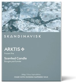 SKANDINAVISK Vonná sviečka ARKTIS (arktická krajina) 200 g – špeciálna edícia