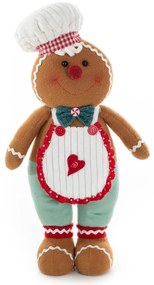 VIANOČNÁ FIGÚRKA GINGERBREAD 57CM VIACFAREBNÁ