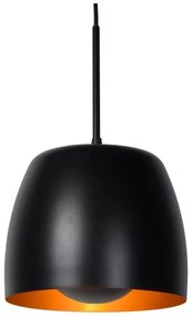 Lucide 30488/03/30 - Luster na lanku NOLAN 3xE27/40W/230V čierna