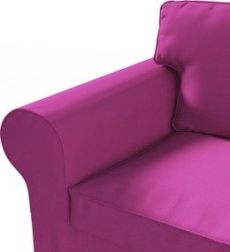 Poťah na sedačku Ektorp (nerozkladá sa, pre 3 osoby) farba produktu ružová látka zapletaná