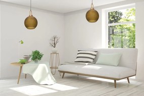 Toolight - Stropné svietidlo z dymového skla 1xE27 60W APP442-CP, šedá, OSW-05631