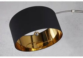 Stojaca lampa 5758 Polkruh Čierna  - Komfort-nábytok