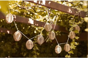 LED svetelná reťaz počet žiaroviek 10 ks na baterky dĺžka 180 cm Carlisle – House Nordic