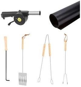 Závesný záhradný gril  3v1 Kaminer