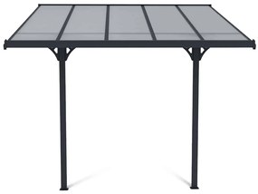 Letoss Hliníková pergola ATLANTA 3x3,1m Cold Grey