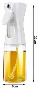 Rozprašovač na olej a ocot, 200 ml, biela
