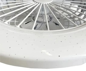 LED Stropné svietidlo s ventilátorom STAR LED/48W/230V + diaľkové ovládanie