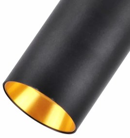 Luster na lanku MARIBEL 4xGU10/10W/230V čierna