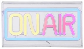 JUST LIGHT. 85013-70 - LED Neónová stolná dekorácia NEON LED/4W/5V On Air