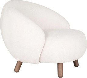 Biele kreslo Savona - House Nordic