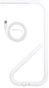 Paulmann 95423 - LED/4,5W Stmievateľná dotyková stolná lampa FLEXLINK 5V/USB biela