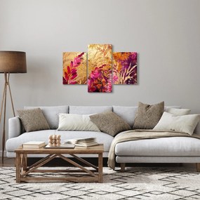 Obraz - Abstraktná maľba kvetov II. (90x60 cm)