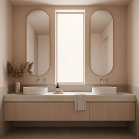 Rea Clif, umývadlová podomietková batéria, brúsená oceľ, REA-B5840