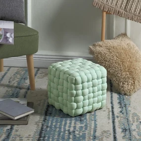 Taburet Rubik, zelená