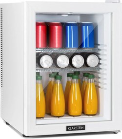 Klarstein Brooklyn 42, mini chladnička, sklenené dvere, LED osvetlenie, police