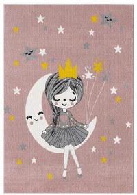 Koberec Frisee Soft Kids 1,33/1,9 9598A ružová