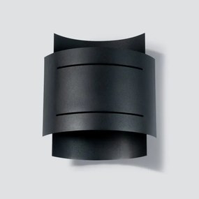 Sollux SL.0981 - Nástenné svietidlo HESTIA 1xG9/40W/230V čierna