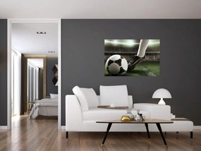 Obraz - Futbalová lopta (90x60 cm)